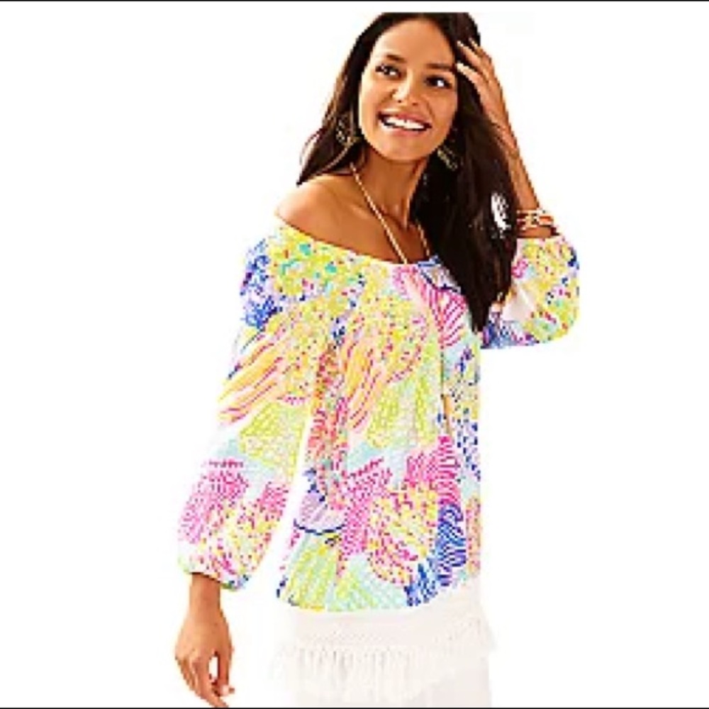 Lilly Pulitzer Alia Top (M)
